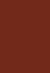 Color sample of a barn red metal panel.
