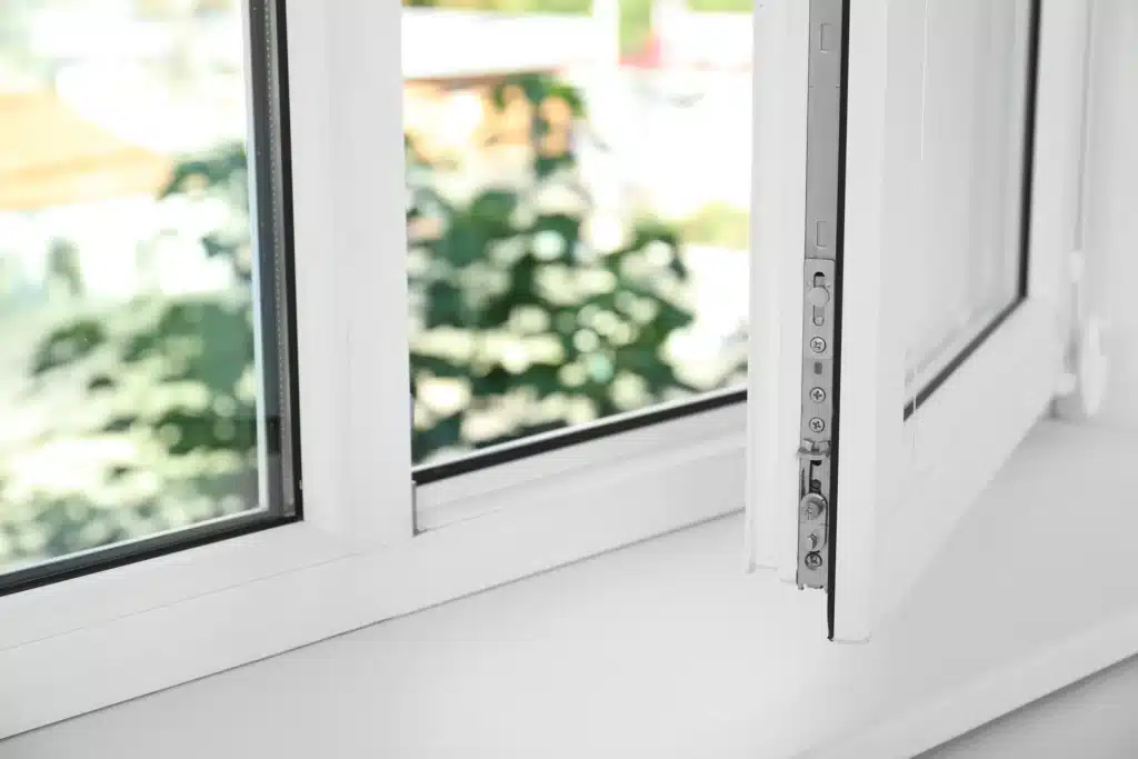 close up of new window installment fremont
