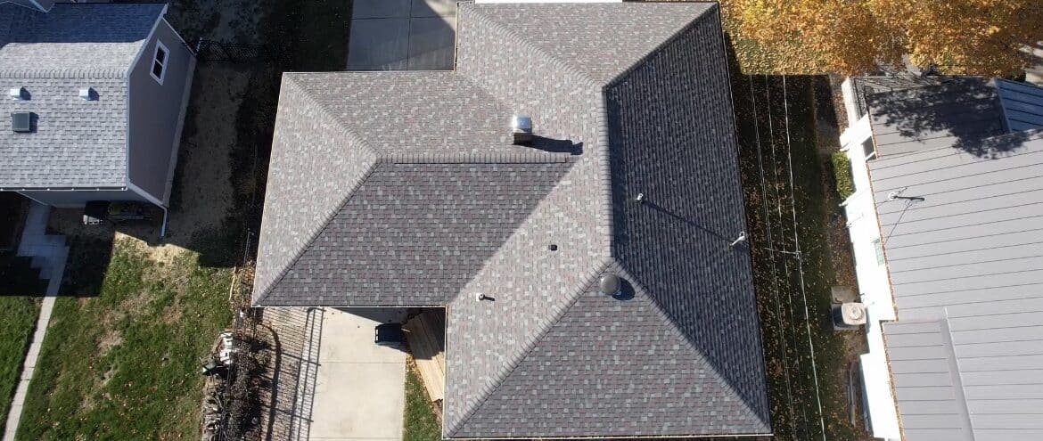 Owens Corning Colonial Slate asphalt shingles installed by SMR Home Pros in Ohio