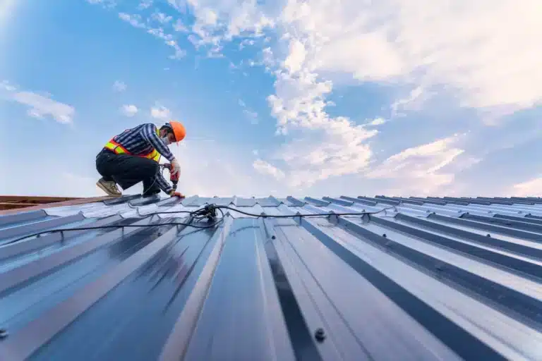 metal screws - roof tech installing metal roof