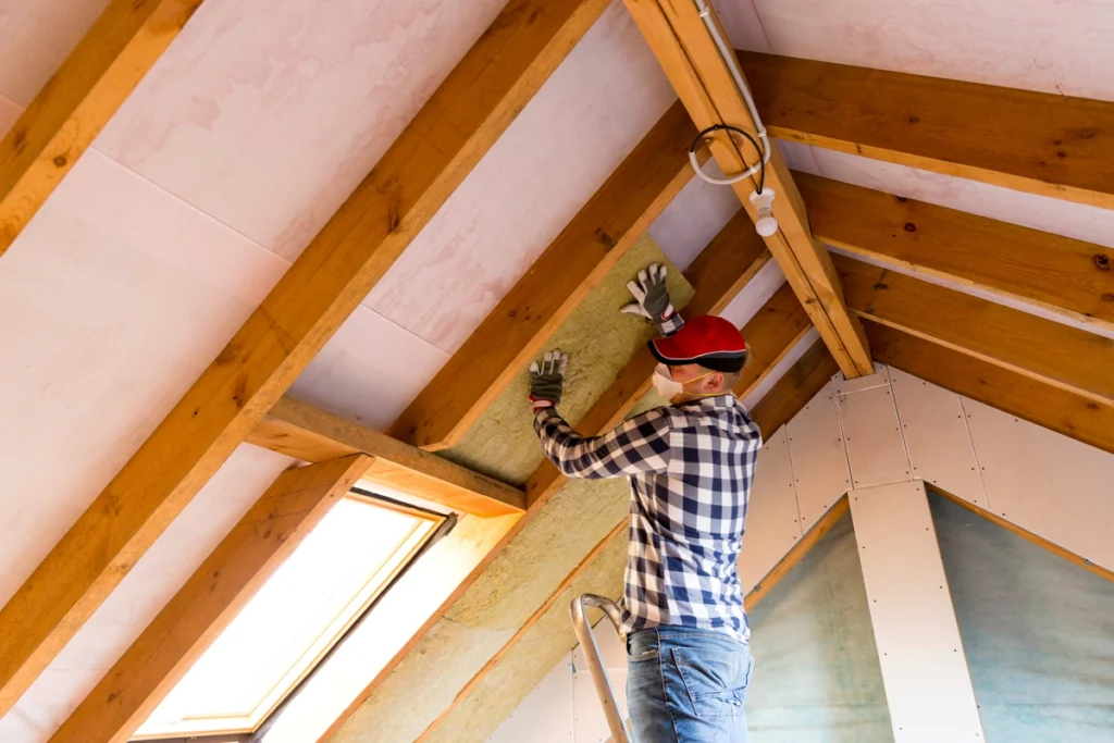 roof insulation-interior