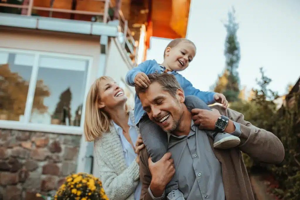 metal roofing cleveland-happy family
