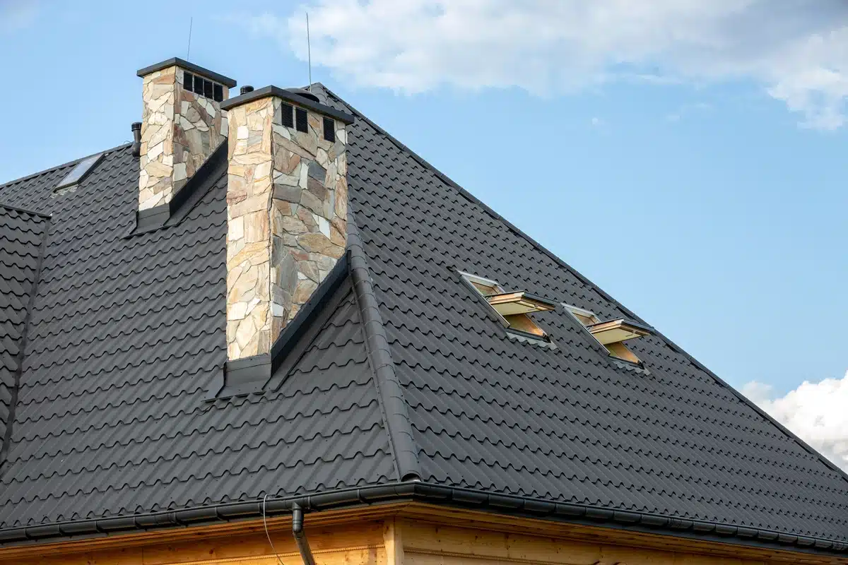 metal roofing perrysburg- metal roof and chimneys