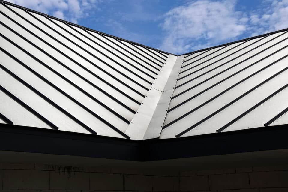 a professionally replace roof flashing - metal roofing with a roof coating
