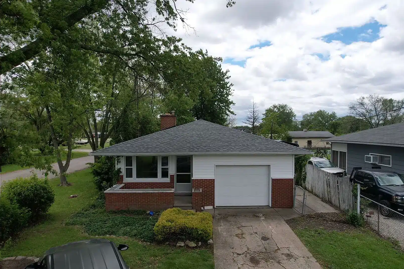 new roof on Port Clinton home