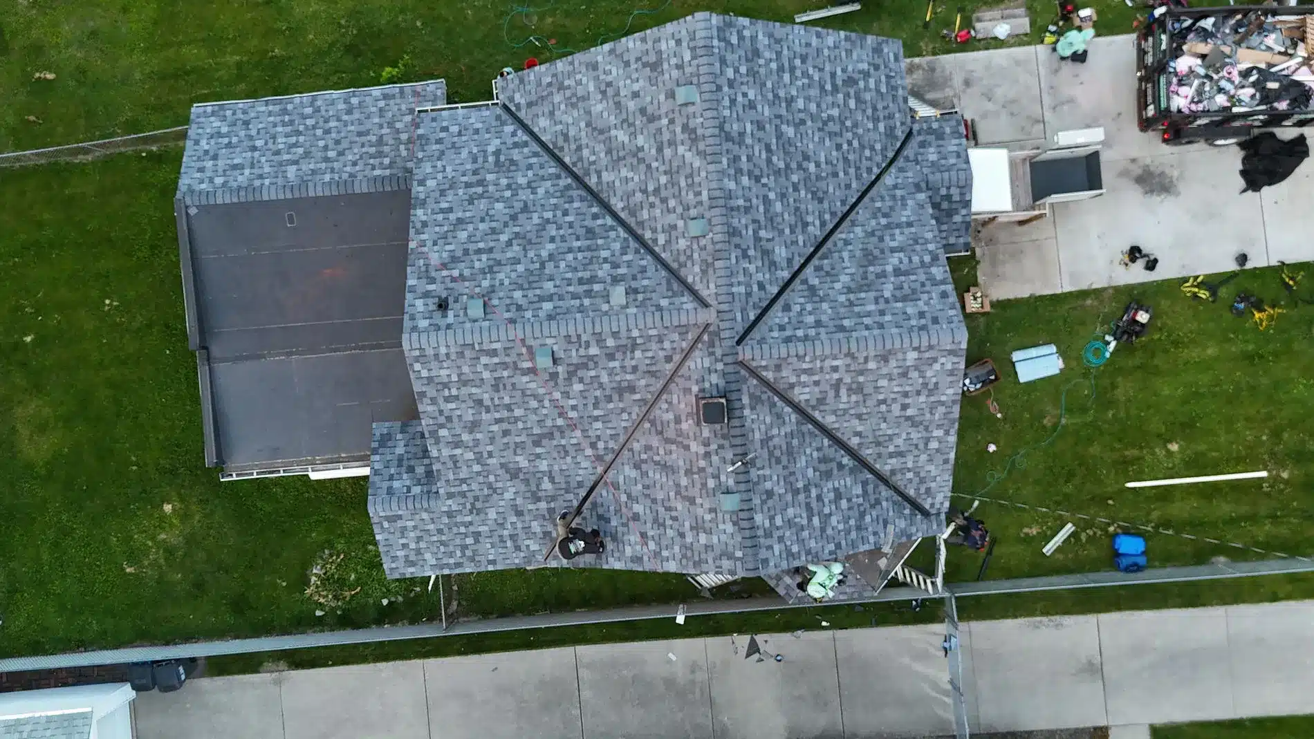 north toledo roof gets new shingles