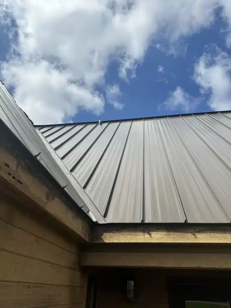 Metal Roof in Pemberville details after metal roof repair