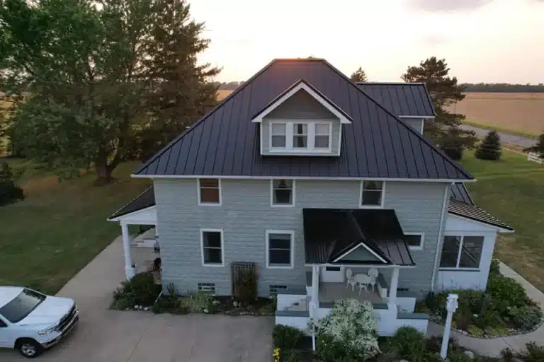 a defiance metal roofing project