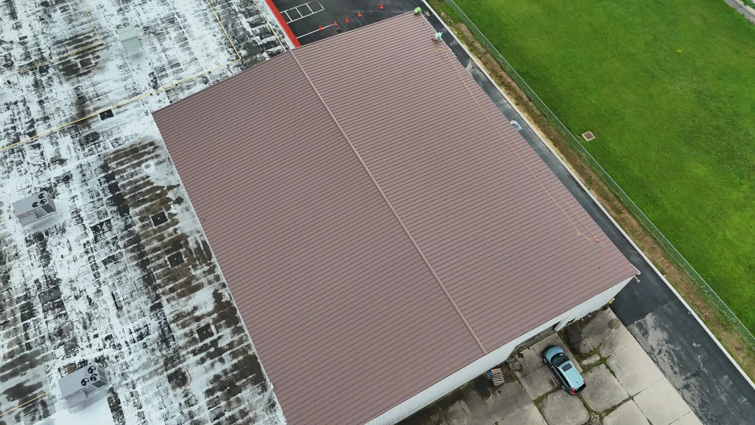 ontario ohio school roof
