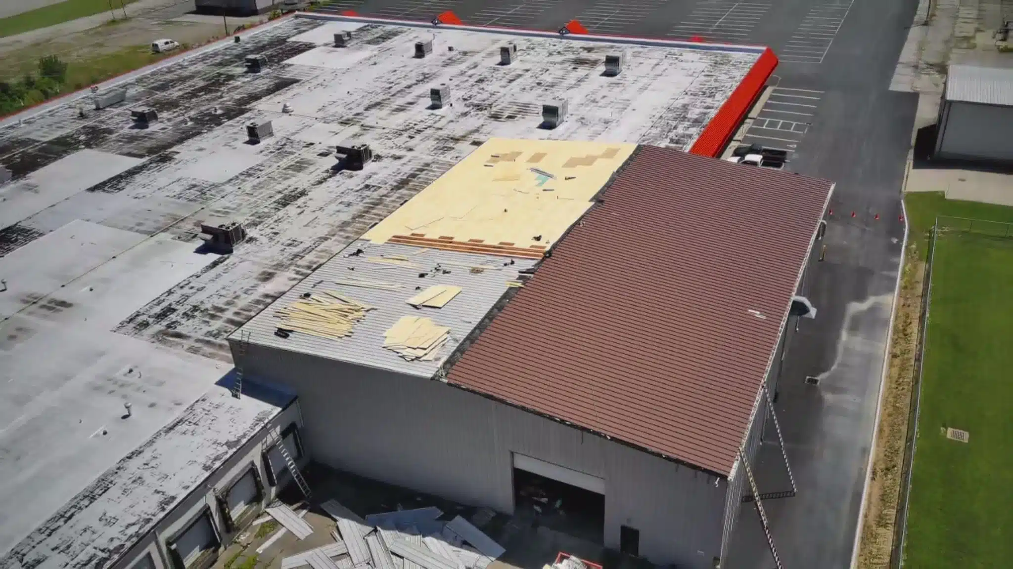 ontario roof progress