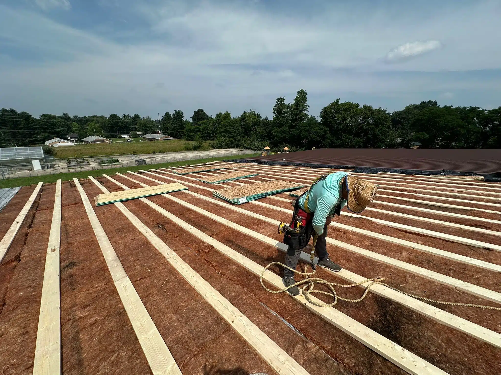 ontario roof progress