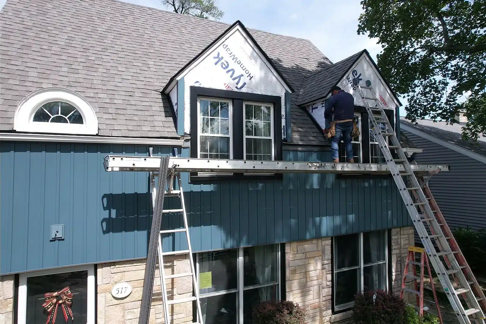 New siding in monroe