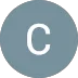 a circle with a c