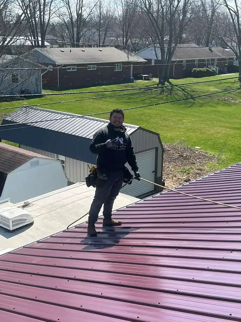 Metal roof deshler