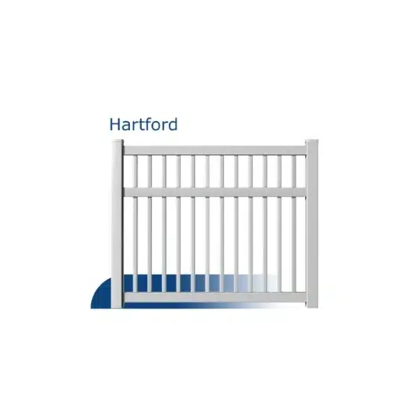 hartford vinyl fence