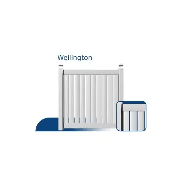 wellington vinyl fence