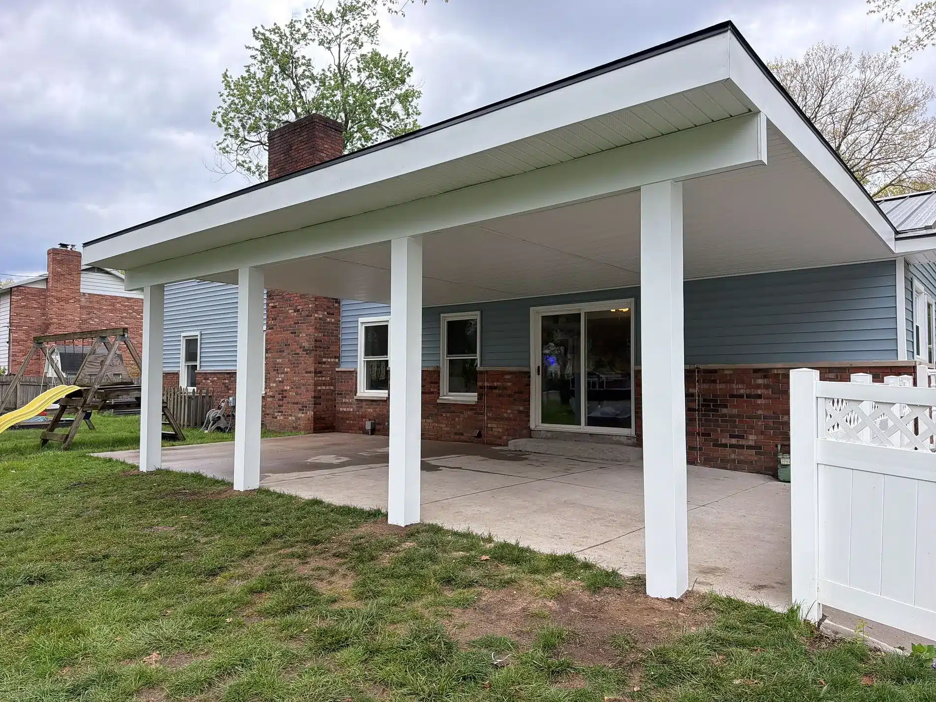 Open Porch Addition in Toledo
