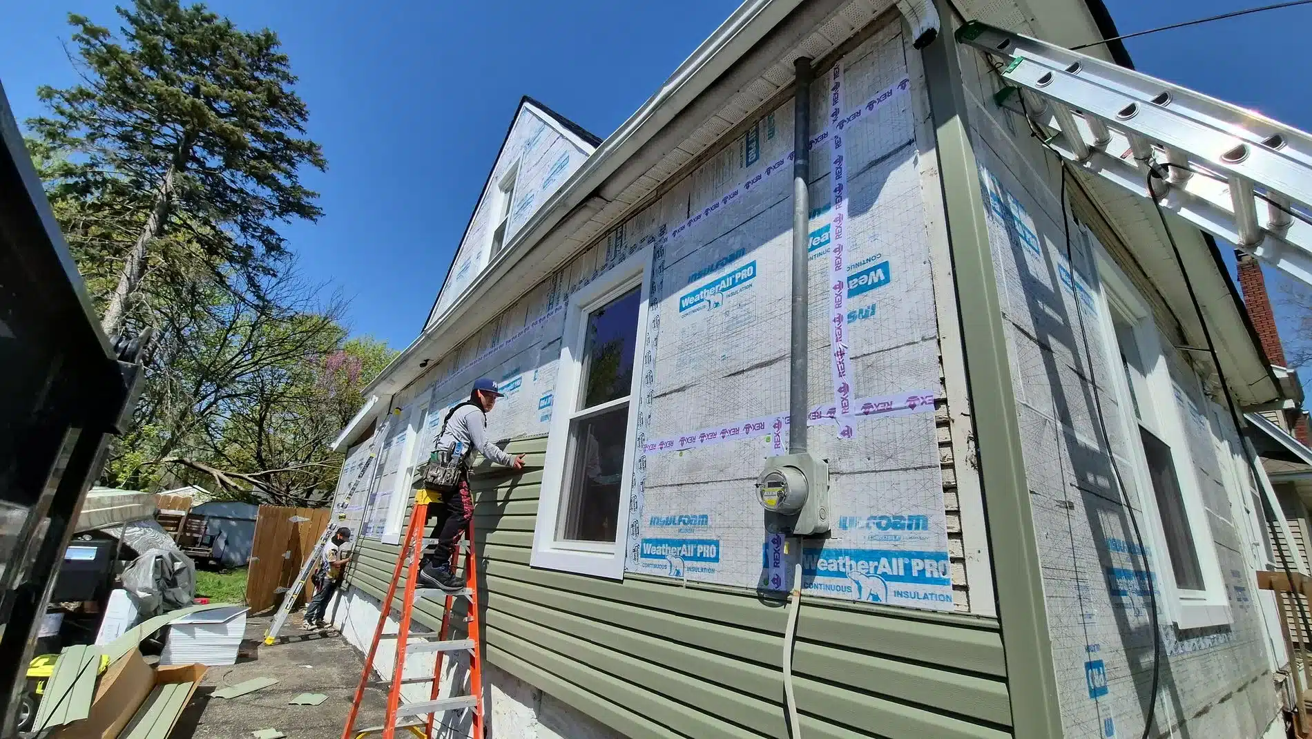 Siding in Jackson