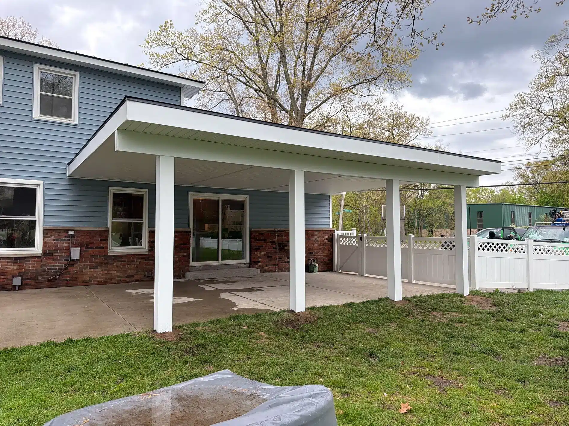 Open Porch Addition in Toledo