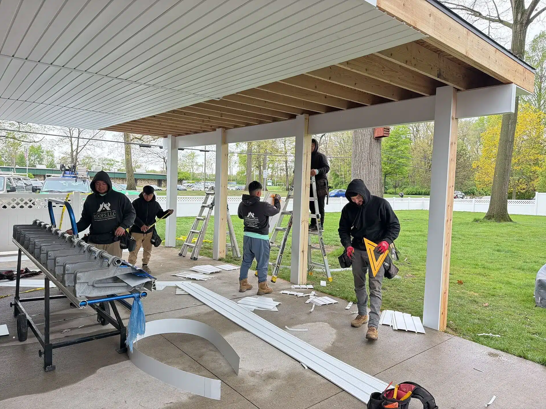 Open Porch Addition in Toledo