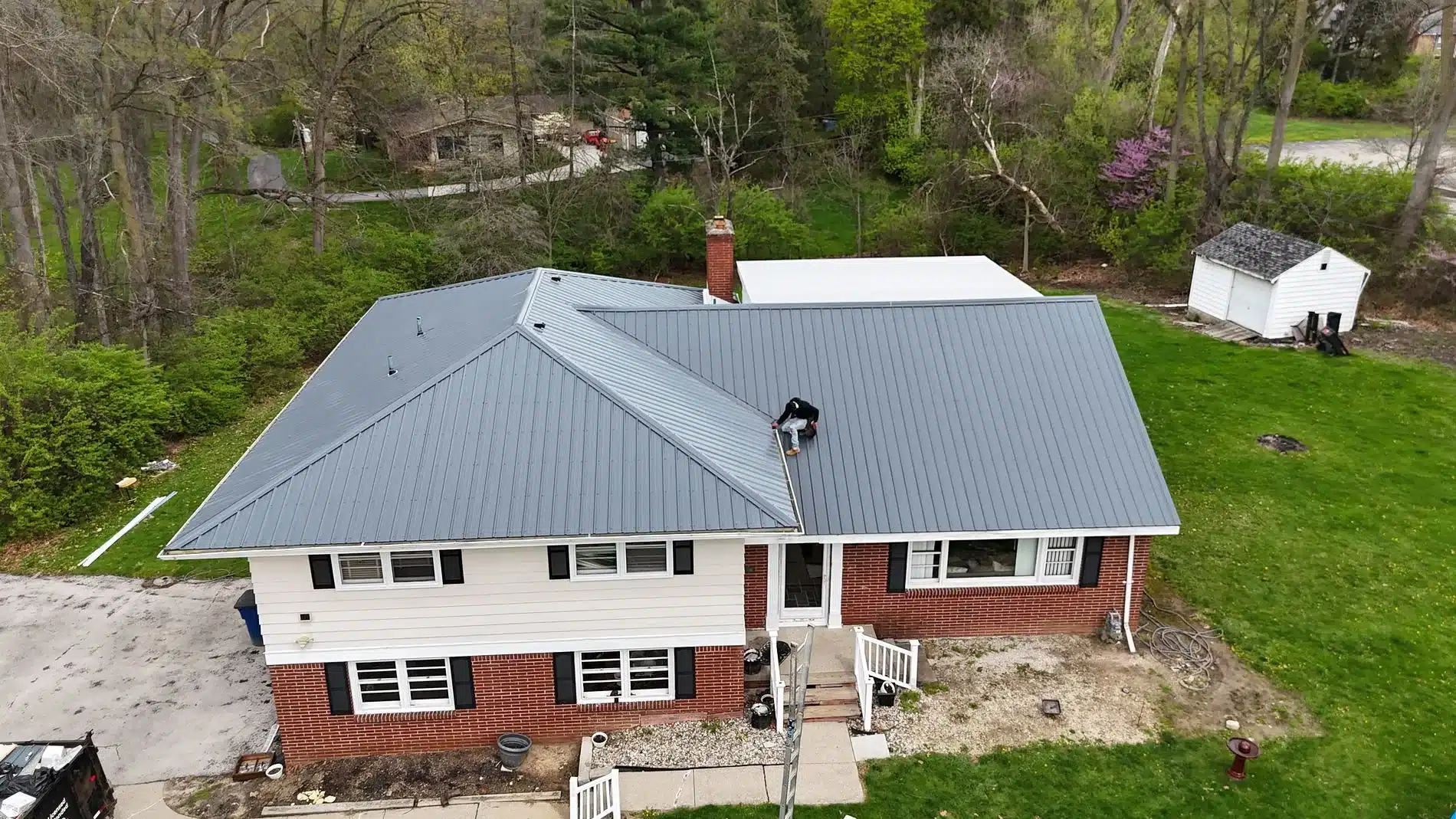 Toledo Roof Shingle to Metal